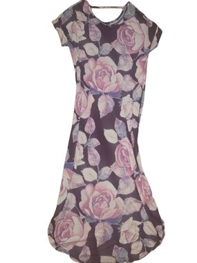 LuLaRoe Macy V-Neck UNICORN Maxi Dress